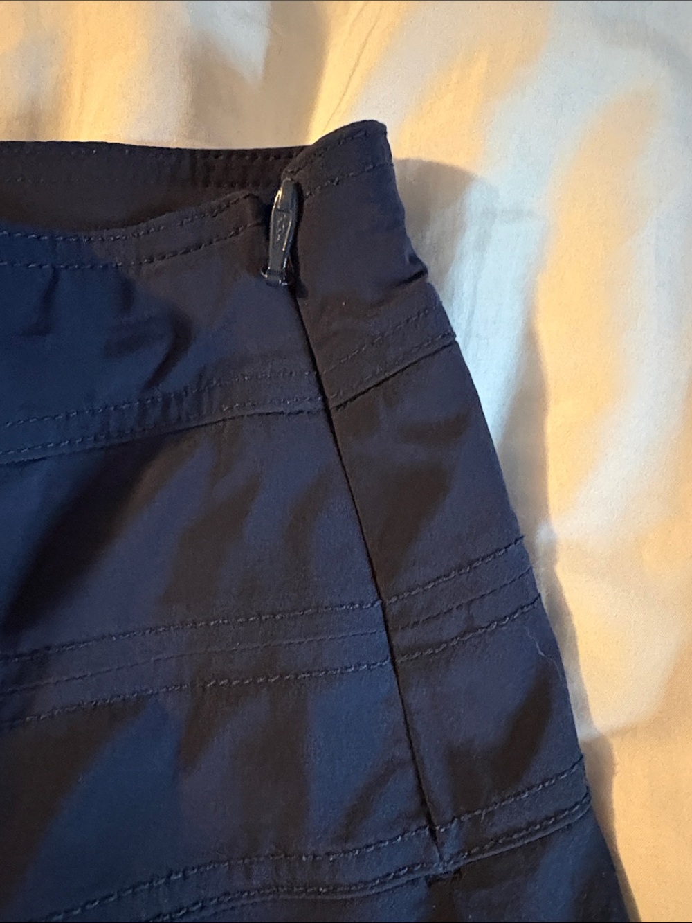 Athleta Navy A-Line Skirt - Flattering Flared Silhouette - Picture 5 of 7